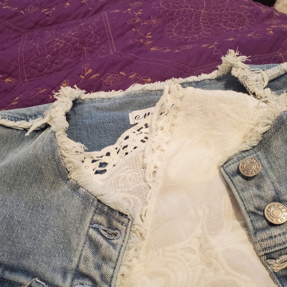 🥰 Jean Jacket Over sized - Picture 3 of 3